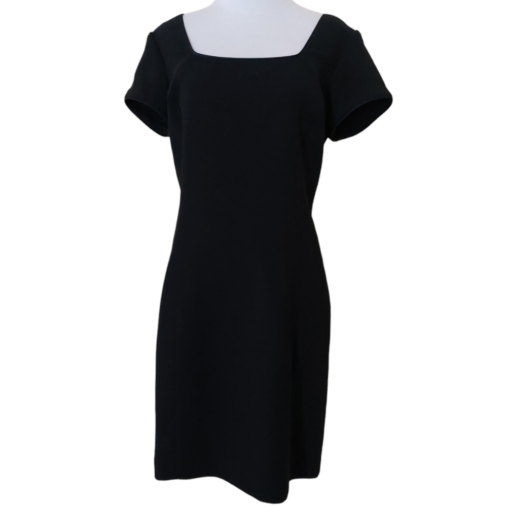 Vintage Amanda Smith 90s Simple Basic Little Blac… - image 1